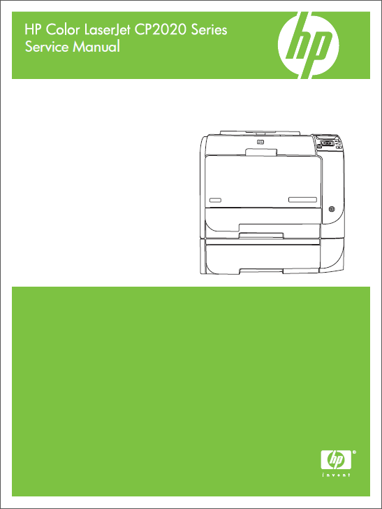 HP Color LaserJet CP2025 CP2020 Service Manual-1